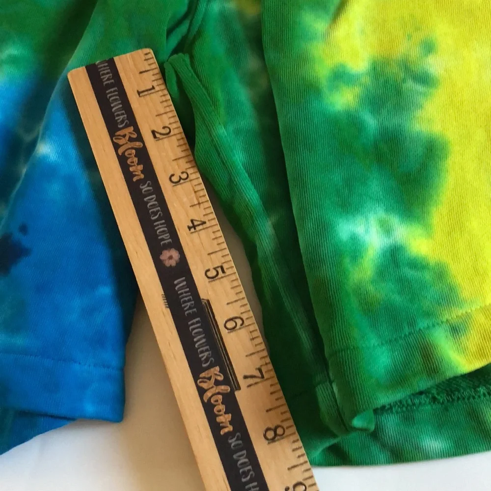 Ralph Lauren Tie Dye Cotton Shorts Bright Tie Dye POLO Ralph Lauren Rare